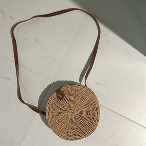 Raffia bag/ beach bag